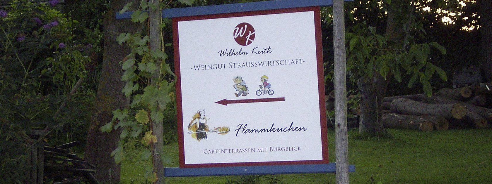 Straußwirtschaft an der Mosel