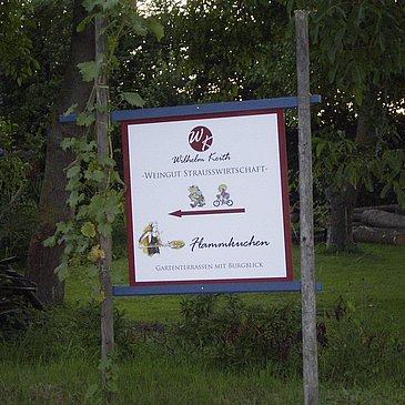 Straußwirtschaft an der Mosel