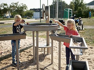 Wasserspielplatz Mehrgenerationenpark Osann-Monzel