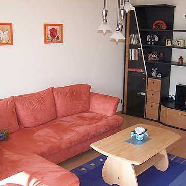 Wohnzimmer der Fewo