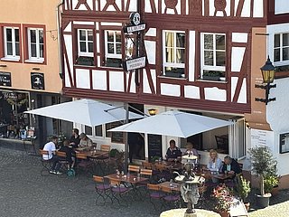 Außenbereich Pizzeria Europa