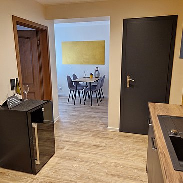 Blick ins Esszimmer