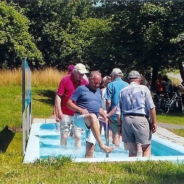 Wassertretbecken