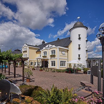 Außenansicht des Hotel Weißer Bär