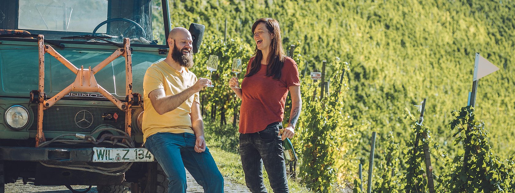 Weingenuss im Weinberg