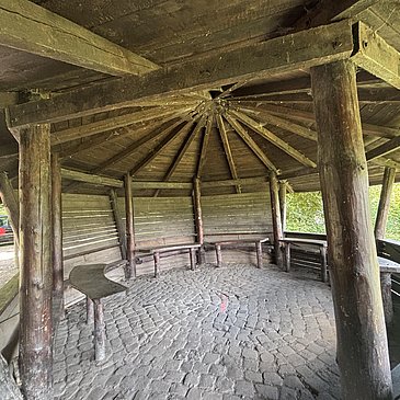 Andeler Schutzhütte Innraum