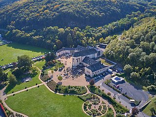 Aussicht auf das Kloster Machern