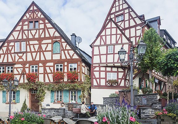 Mittelalterlicher Marktplatz in Zeltingen