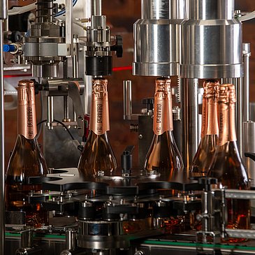 Sekt Abfüllung
