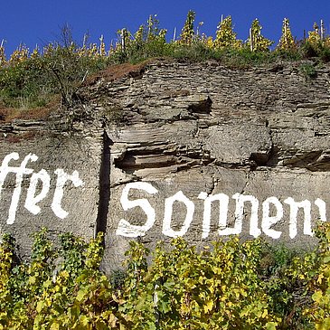 Juffer Sonnenuhr: inmitten der Weinberge