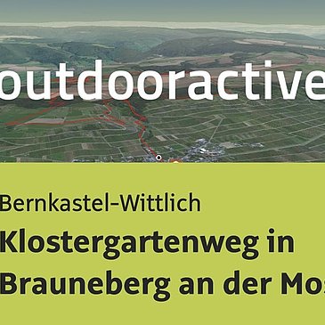 Wanderung in Bernkastel-Wittlich: Klostergartenweg in Brauneberg an der Mosel