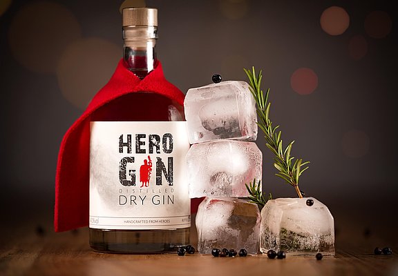 Hero Gin aus Minheim an der Mosel