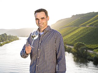 Winzer vor Mosel