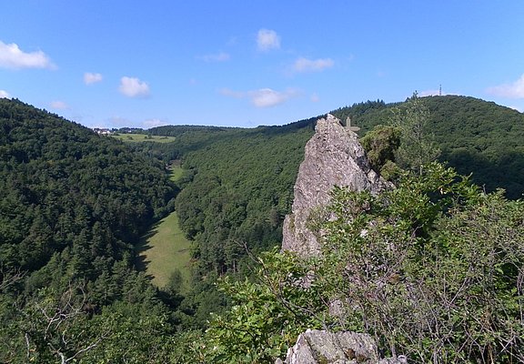 "Goldenes Kreuz" im Wald von Bernkastel-Kues