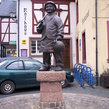 Town Hall with Fountain