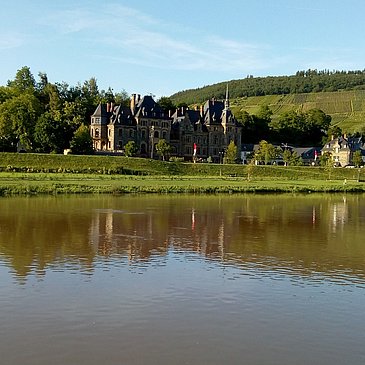 Startpunkt: Der Ort Lieser an der Mosel