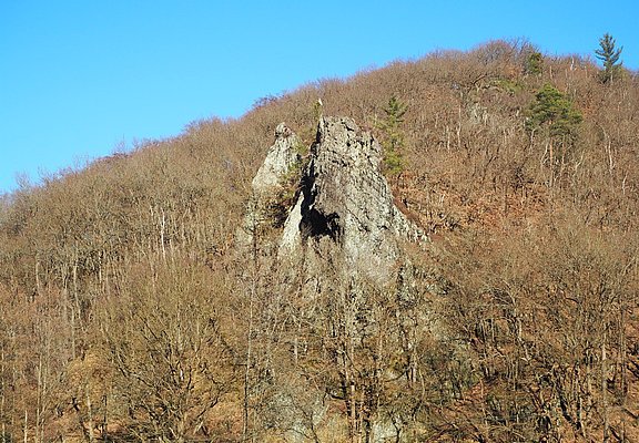 Hirschfels bei Hitzlei