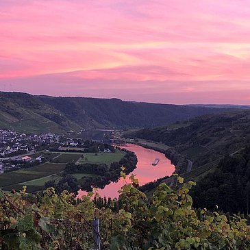 Sonnenuntergang Mosel