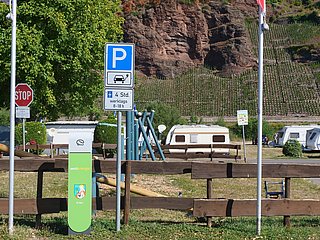 Ladesäule Erden am Wohnmobilstellplatz