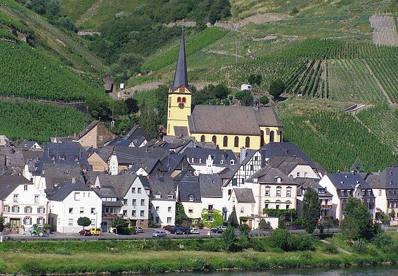 Blcik auf Zeltingen