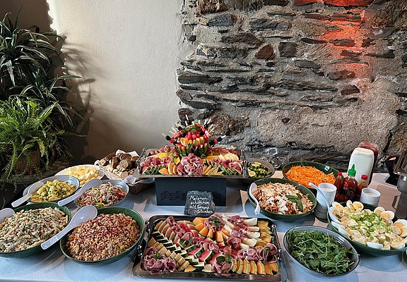 Genuss im Restaurant Burg Landshut