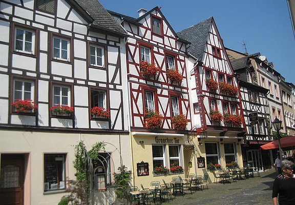 Fachwerkhäuser in der Altstadt von Bernkastel