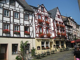 Fachwerkhäuser in der Altstadt von Bernkastel