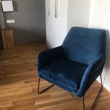Interior Doppelzimmer mit Balkon