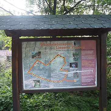 Start der Wanderung