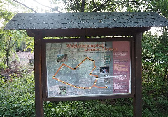 Start der Wanderung