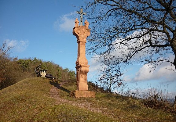 Wegekreuz auf dem Reiler Hals