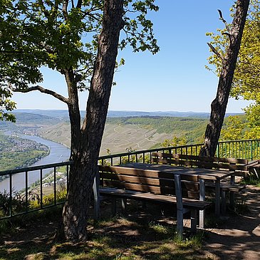 Rastmöglichkeit am Aussichtspunkt Maria Zill
