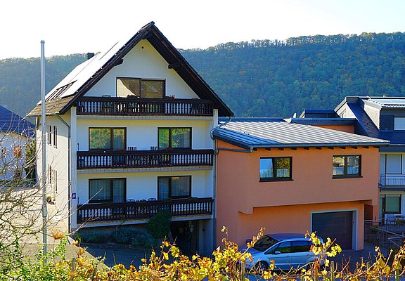 Haus Berghof Ansicht vor dem Haus