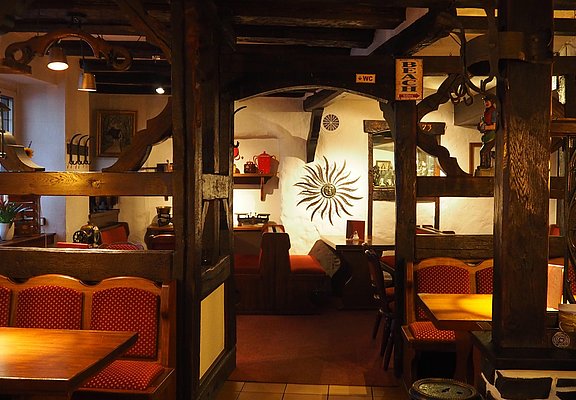 Cafe "Alter Klosterhof" Innenraum
