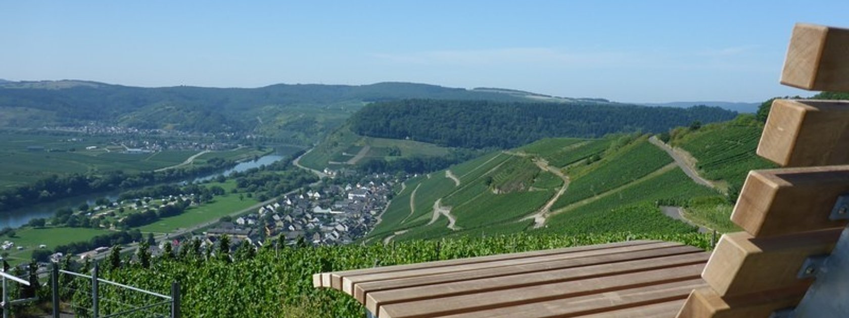 Panoramaliege an der Klüsserather Wetterstation
