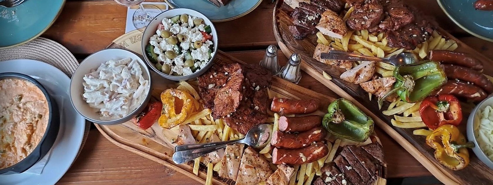 Essen auf der Eisernen Weinkarte