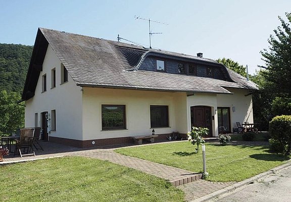 Hausansicht oben