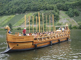 Schiffahrt auf der Stella Noviomagi