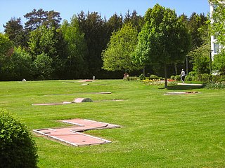 Minigolf am Kurgastzentrum