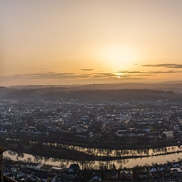 Mariensäule auf dem Moselsteig bei Trier