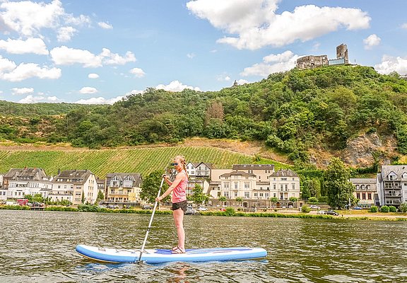 Stand-Up Paddle auf der Mosel