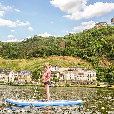 Stand-Up Paddle auf der Mosel