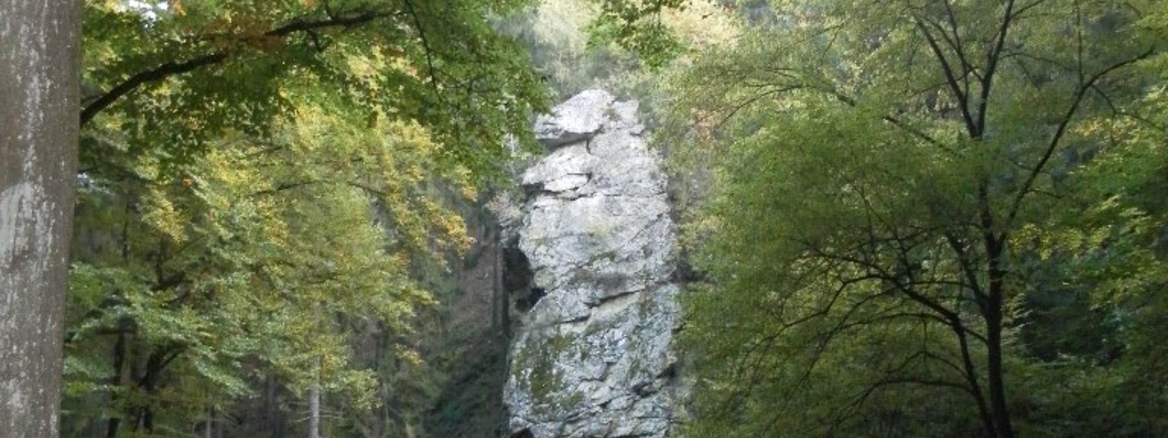 Der Bilstein-Felsen - einer der Weg-Höhepunkte