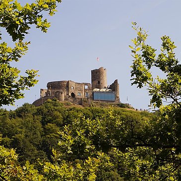 Burg Landshut hoch über Bernkastel-Kues