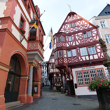 Spitzhäuschen am historischen Marktplatz