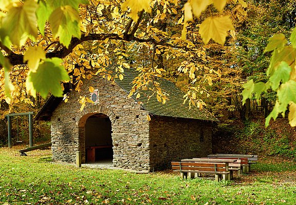 Schutzhütte Klostergarten Filzen