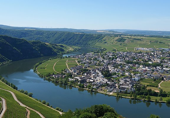 Piesport an der Mosel