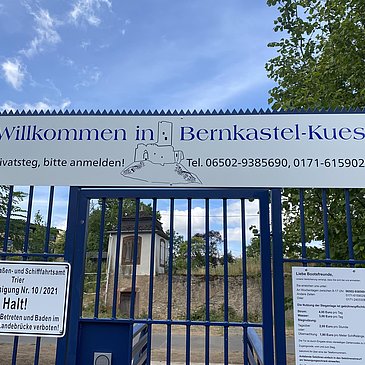 Neue Sportsteg-Anlage am Kueser Moselufer