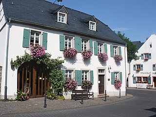 Villa Romana im Ortskern von Veldenz