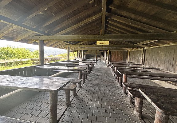 Andeler Schutzhütte Innenansicht